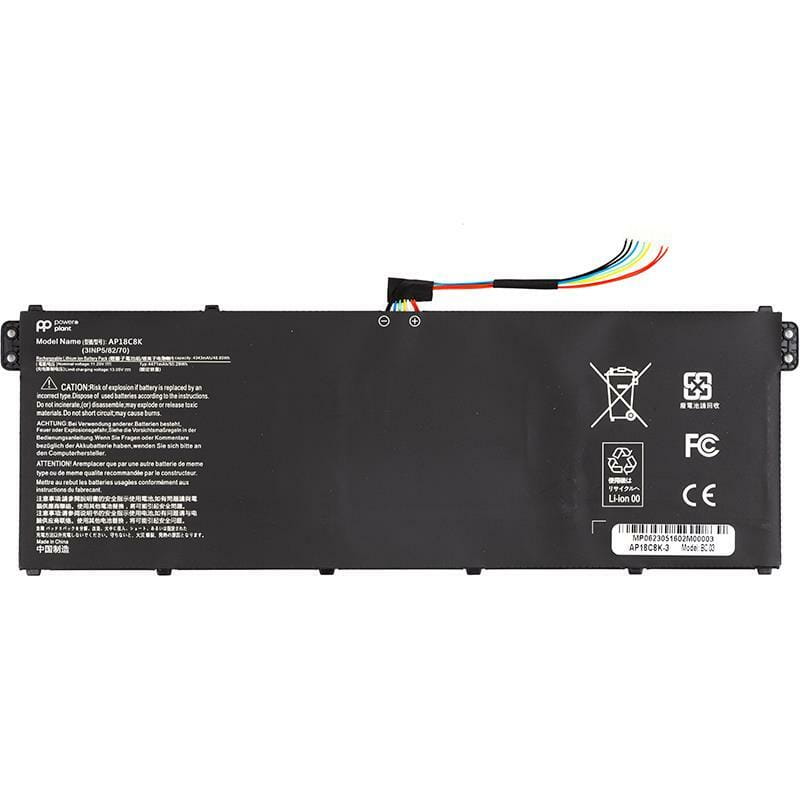 АКБ PowerPlant для ноутбука Acer Swift 3 SF314-32 (AP18C8K) 11.25V 4471mAh (NB410668)