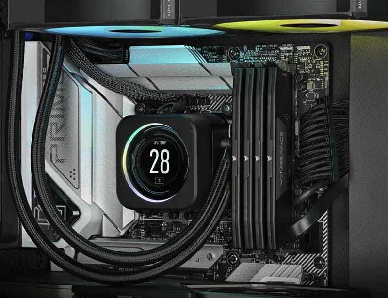 Модуль памяти DDR5 2x16GB/5200 Corsair Vengeance Black (CMK32GX5M2B5200Z40)