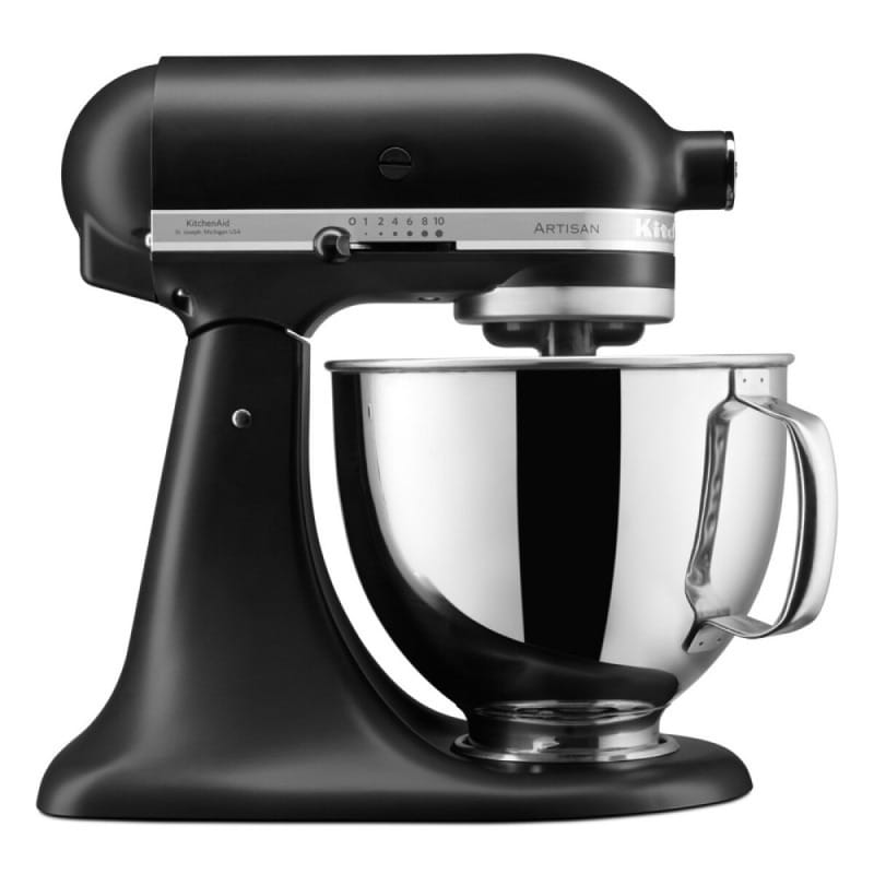 Кухонна машина KitchenAid Artisan 4.8 л Black (5KSM125EBM)