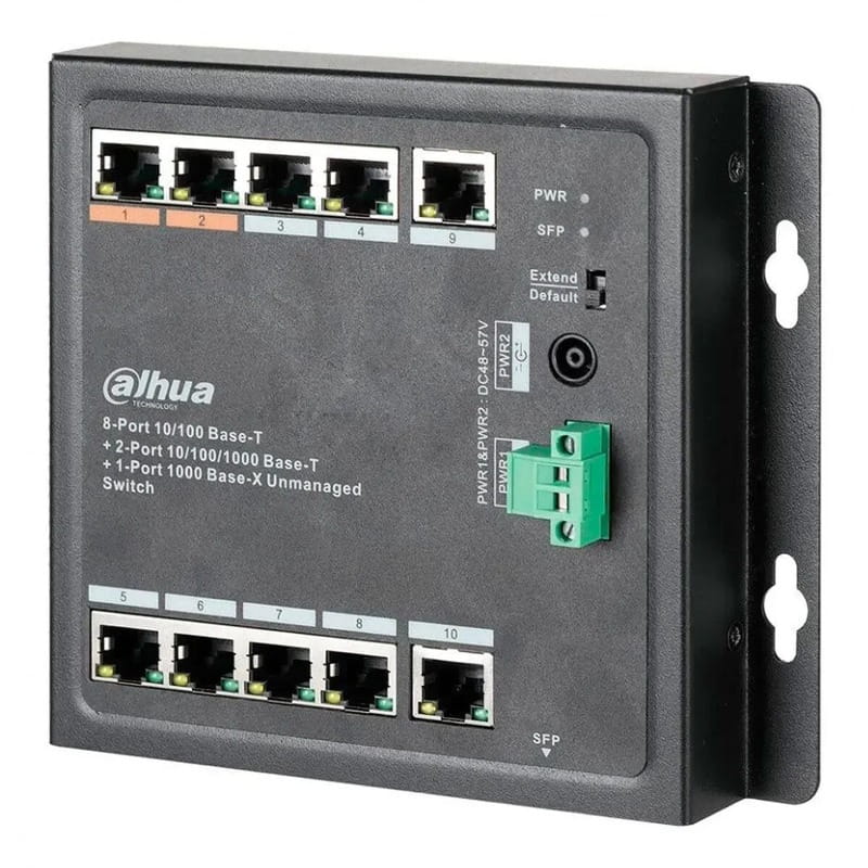 ePoE комутатор Dahua DH-PFS3111-8ET-96-F