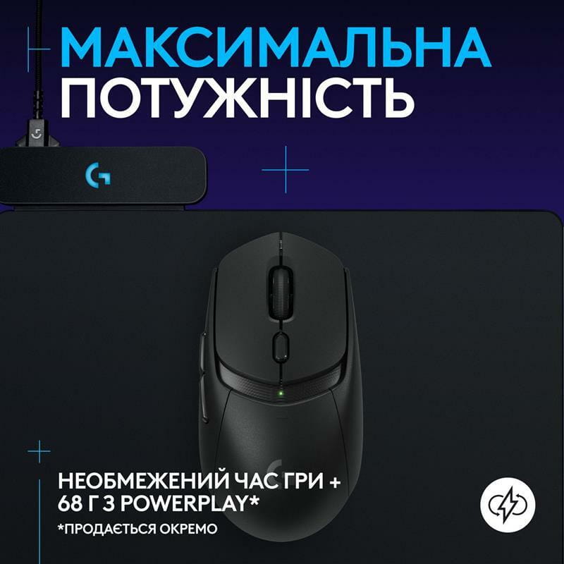 Миша бездротова Logitech G309 Black (910-007199)