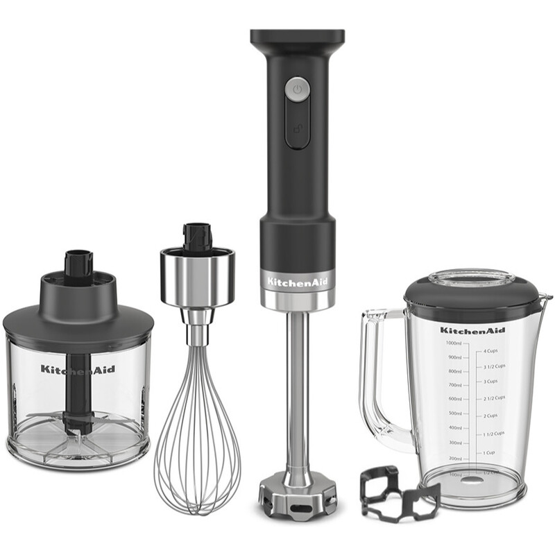 Блендер заглибний бездротовий KitchenAid Go 5KHBRV05BM Black