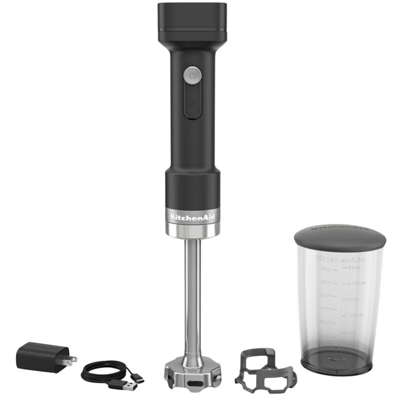 Блендер заглибний бездротовий KitchenAid Go 5KHBRV71BM Black