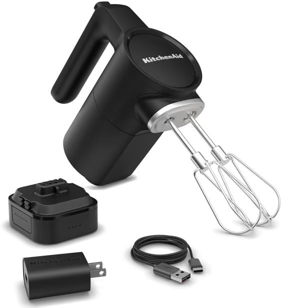 Міксер KitchenAid Cordless 5KHMR762BM Matte Black