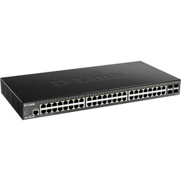 Коммутатор D-Link DGS-1250-52X (48xGE, 4xSFP+, L2)