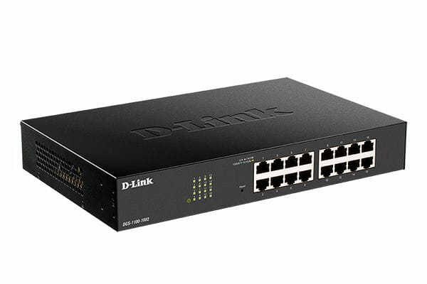 Комутатор D-Link DGS-1100-16V2 (16xGE, EasySmart)