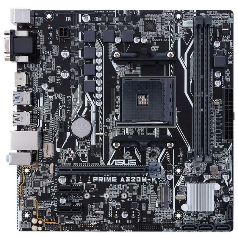 Материнская плата Asus PRIME A320M-K Socket AM4