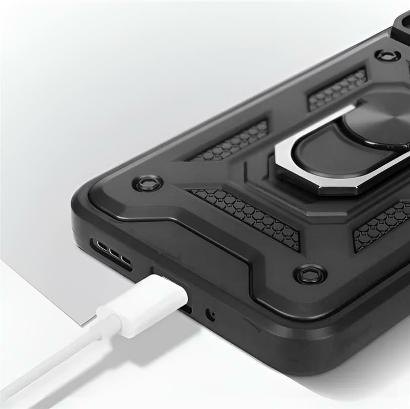 Чохол-накладка BeCover Military для Xiaomi Redmi 13C/Poco C65 Black (710561)
