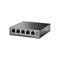 Фото - Коммутатор TP-Link TL-SF1005P (1хFE, 4xFe PoE, max 53W) | click.ua