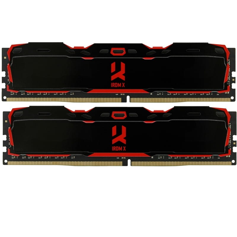 Модуль памяти DDR4 2x8GB/2666 Goodram Iridium X Black (IR-X2666D464L16S/16GDC)