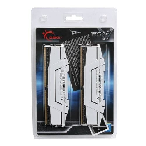 Модуль памяти DDR4 2x16GB/3600 G.Skill Ripjaws V White (F4-3600C18D-32GVW)