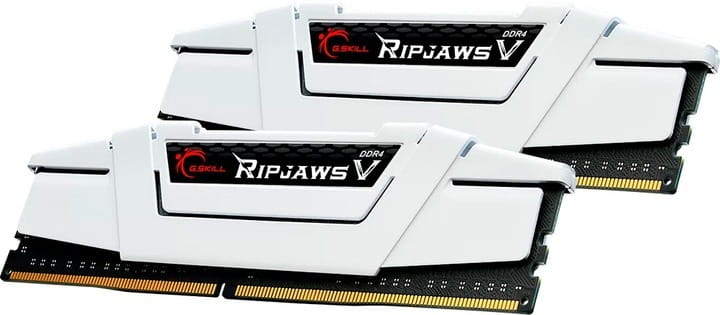 Модуль памяти DDR4 2x16GB/3600 G.Skill Ripjaws V White (F4-3600C18D-32GVW)