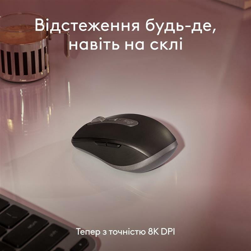 Миша бездротова Logitech MX Anywhere 3S for Mac Space Grey (910-006947)