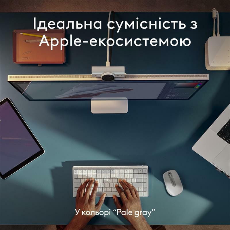 Миша бездротова Logitech MX Anywhere 3S for Mac Pale Grey (910-006946)