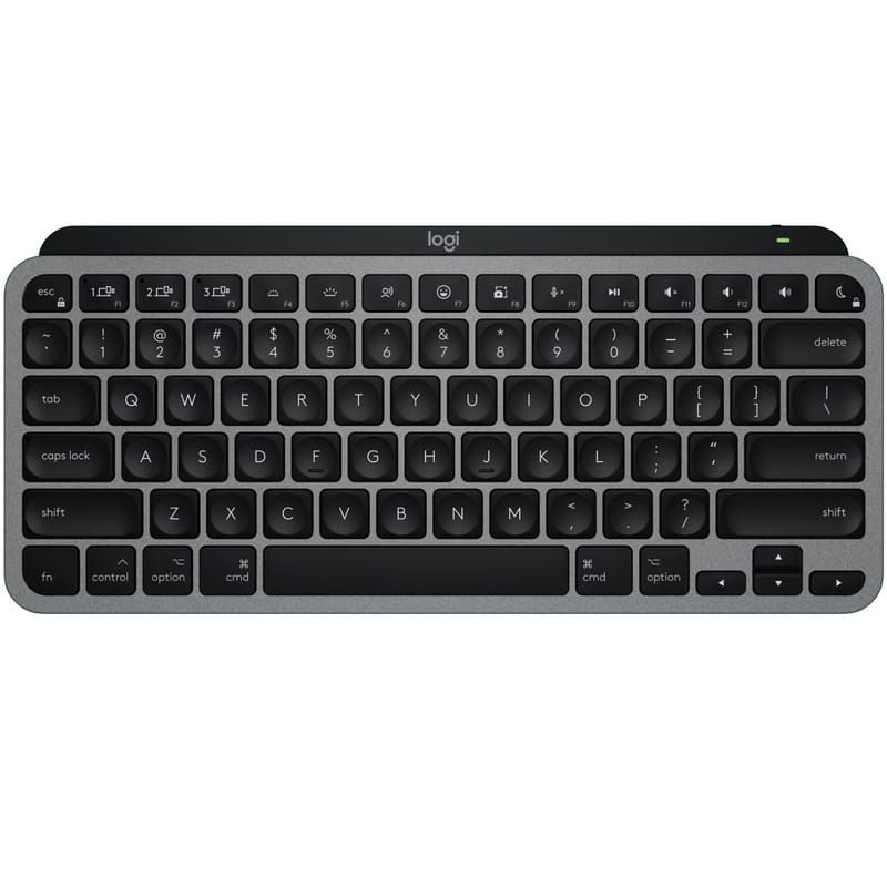 Клавиатура беспроводная Logitech MX Keys Mini for Mac Minimalist Wireless Illuminated Space Gray (920-012652)