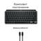 Фото - Клавиатура беспроводная Logitech MX Keys Mini for Mac Minimalist Wireless Illuminated Space Gray (920-012652) | click.ua