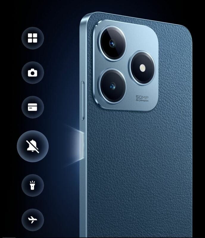Смартфон Realme C63 8/256GB (RMX3939) Leather Blue