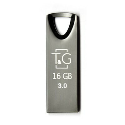 Флеш-накопитель USB3.0 16GB T&G 117 Metal Series Black (TG117BK-16G3)