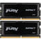 Фото - Модуль памяти SO-DIMM 2x32GB/5600 DDR5 Kingston Fury Impact (KF556S40IBK2-64) | click.ua