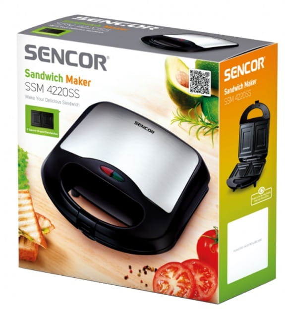 Бутербродниця Sencor SSM 4420SS