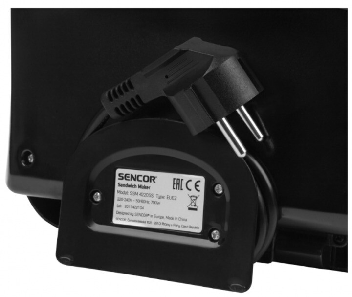 Бутербродниця Sencor SSM 4420SS