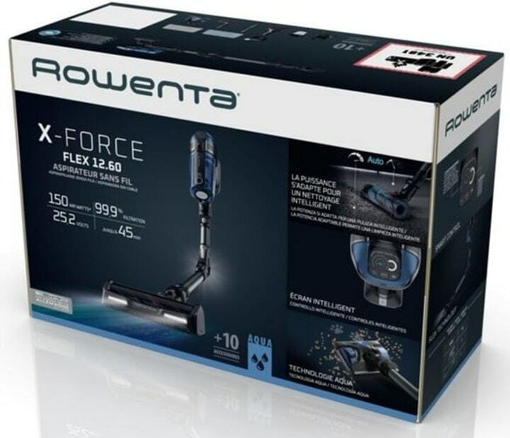 Аккумуляторный пылесос Rowenta X-Force Flex 12.60 Auto Aqua RH98C8WO