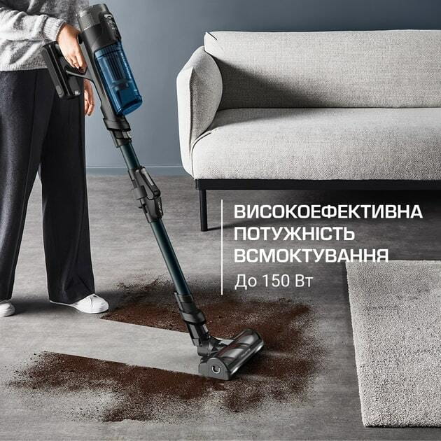 Акумуляторний пилосос Rowenta X-Force Flex 13.60 Animal Aqua RH9AD1WO