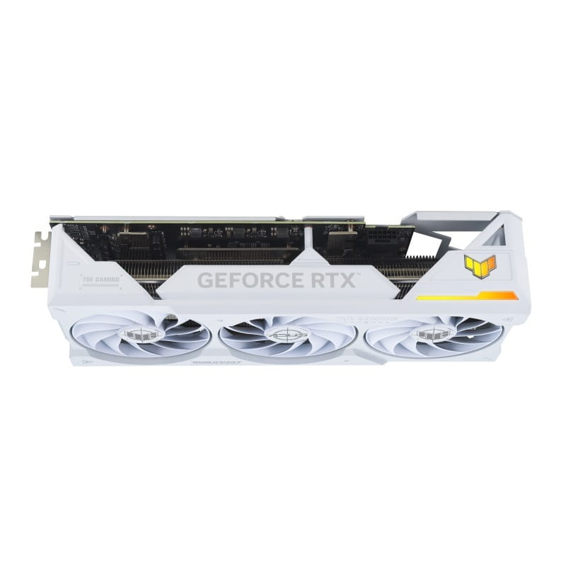 Відеокарта GF RTX 4070 Ti Super 16GB GDDR6X TUF Gaming OC White Asus (TUF-RTX4070TIS-O16G-WHITE-GAMING)