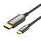 Фото - Кабель Vention USB Type-C - DisplayPort (M/M), 1 м, Black (CRFBF) | click.ua