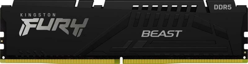 Модуль памяти DDR5 16GB/6400 Kingston Fury Beast Black (KF564C32BBE-16)