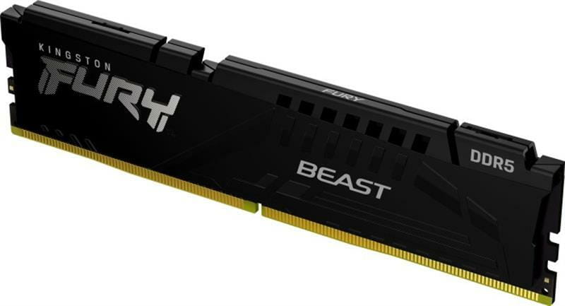 Модуль памяти DDR5 16GB/6400 Kingston Fury Beast Black (KF564C32BBE-16)