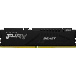 Купить Модуль памяти DDR5 16GB/6400 Kingston Fury Beast Black (KF564C32BBE-16) Модуль памяти DDR5 16GB/6400 Kingston Fury Beast Black (KF564C32BBE-16)