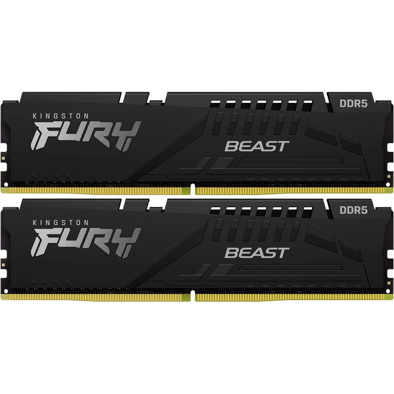 Модуль пам`яті DDR5 2x8GB/6000 Kingston Fury Beast Black (KF560C30BBEK2-16)