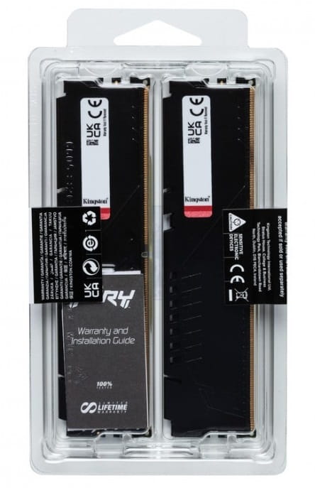 Модуль пам`яті DDR5 2x8GB/5600 Kingston Fury Beast Black (KF556C40BBK2-16)