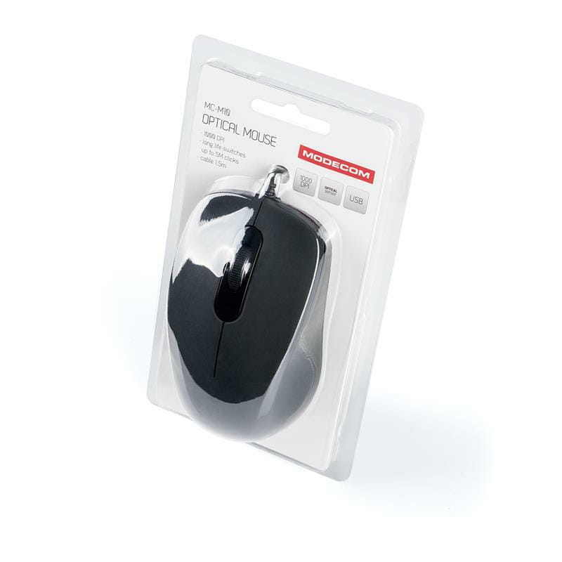 Миша Modecom MC-M10 Black (M-MC-0M10-100)