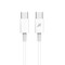 Фото - Кабель Grand-X USB Type-C - USB Type-C 20W, 1м, White (CC-03W) | click.ua