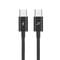 Фото - Кабель Grand-X USB Type-C - USB Type-C 60W, 1м, Black (CC-07B) | click.ua