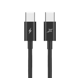 Купити Кабель Grand-X USB Type-C - USB Type-C 60W, 1м, Black (CC-07B) Кабель Grand-X USB Type-C - USB Type-C 60W, 1м, Black (CC-07B)