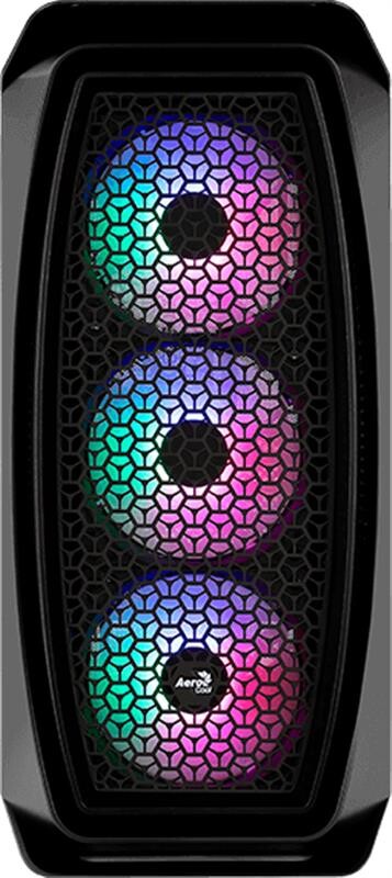 Корпус AeroCool Aero One Mini Frost (Aero One Mini Frost-G-BK-v1) Black без БП