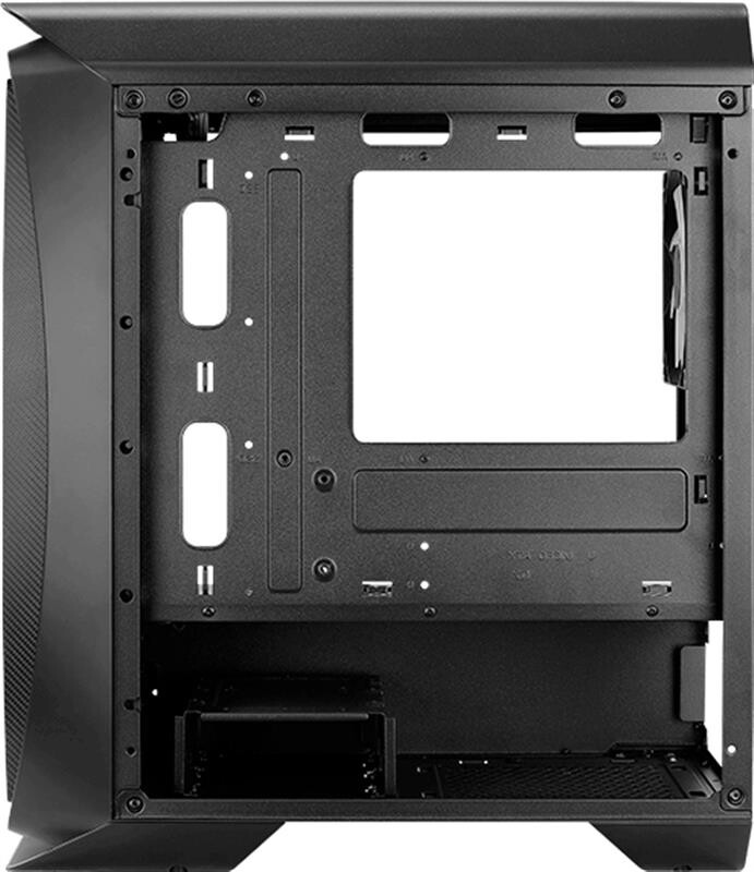 Корпус AeroCool Aero One Mini Frost (Aero One Mini Frost-G-BK-v1) Black без БП
