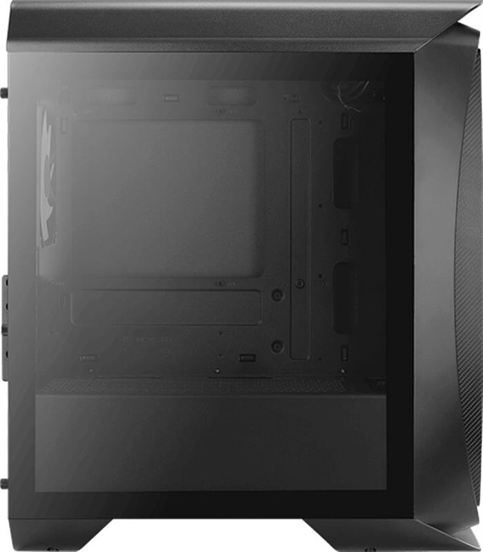 Корпус AeroCool Aero One Mini Frost (Aero One Mini Frost-G-BK-v1) Black без БП