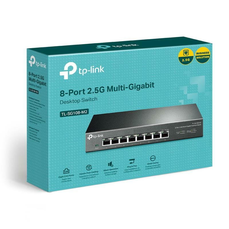 Коммутатор TP-Link TL-SG108-M2