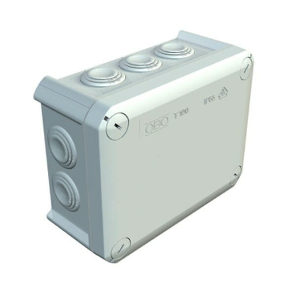 Коробка монтажна OBO Bettermann Т100 IP66, 151x117x67 мм