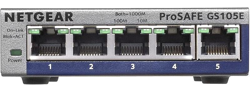 Коммутатор Netgear GS105E-200PES