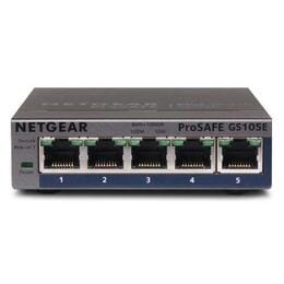 Коммутатор Netgear GS105E-200PES (5xGE, управляемый L2)