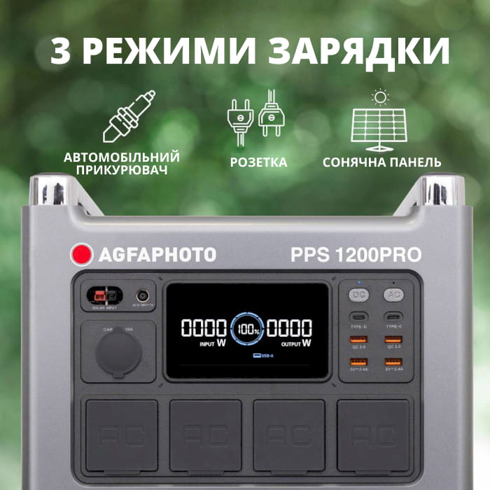 Зарядная станция AgfaPhoto Power Station PS1200PRO (717-854762)