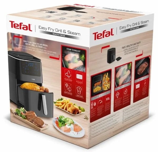 Мультипіч Tefal EasyFry&Steam FW201815