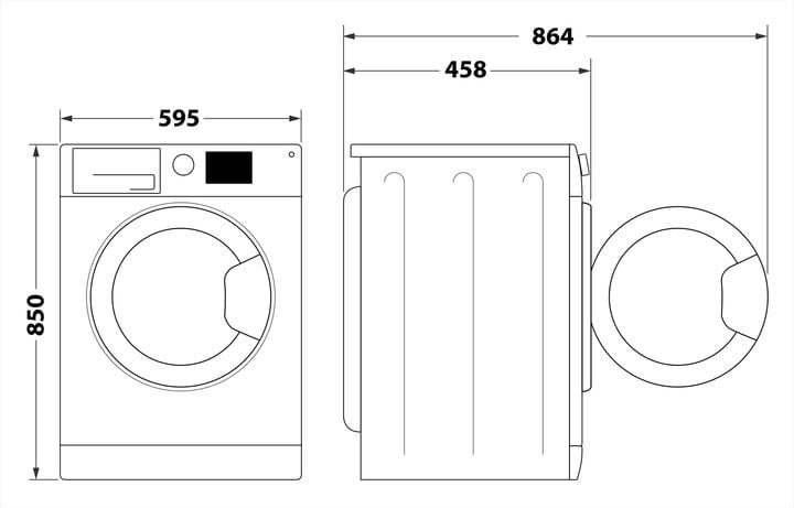 Пральна машина Whirlpool WRBSS 6239 W UA