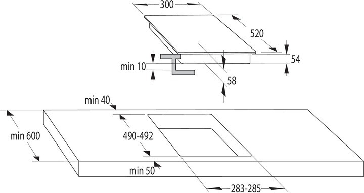 Варильна поверхня Gorenje GI3201BC