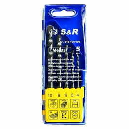 Набір свердл S&R 5шт (216100005)